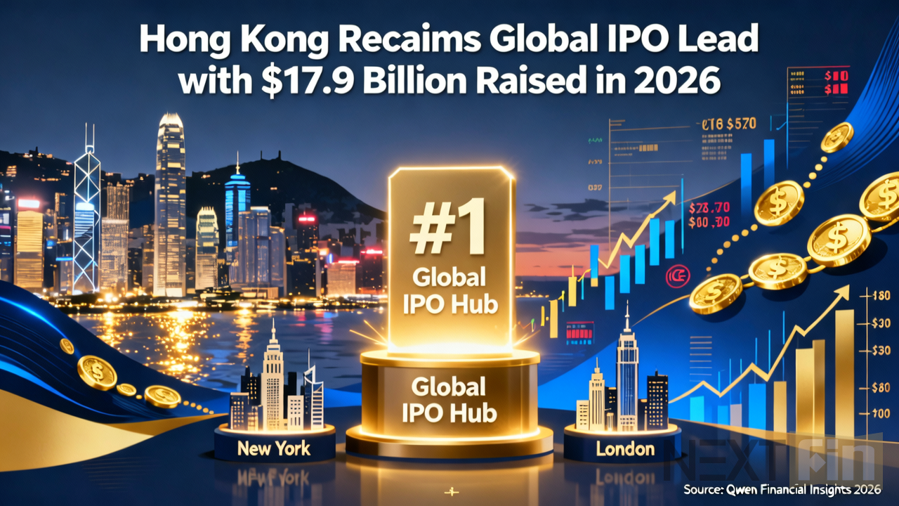 Hong Kong Reclaims Global IPO Lead with $17.9 Billion Raised in 2026
