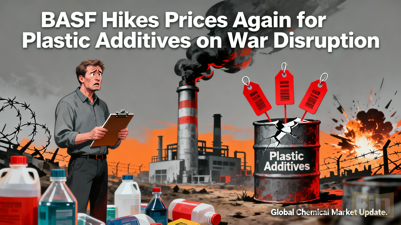 BASF Hikes Prices Again for Plastic Additives on War Disruption