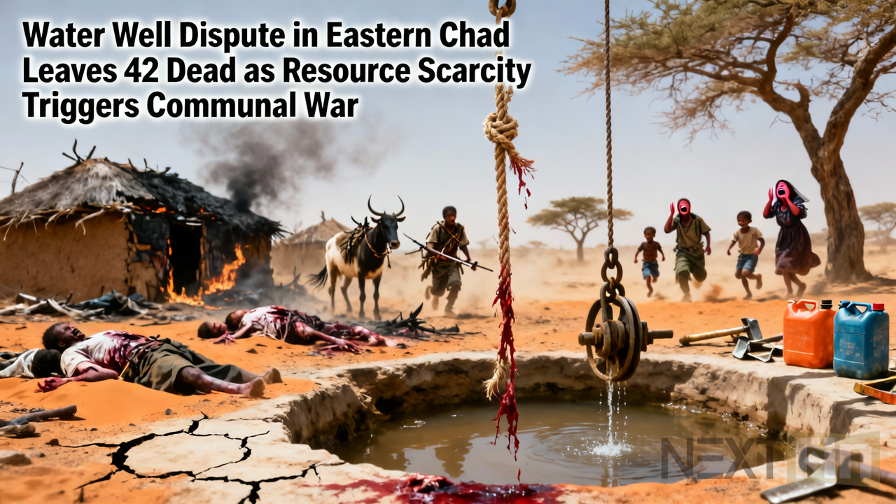 Water Well Dispute in Eastern Chad Leaves 42 Dead as Resource Scarcity Triggers Communal War