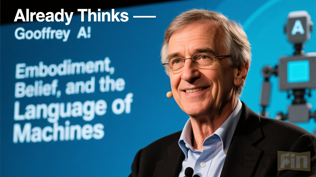 AI Already Thinks — Geoffrey Hinton on Embodiment, Belief, and the Language of Machines