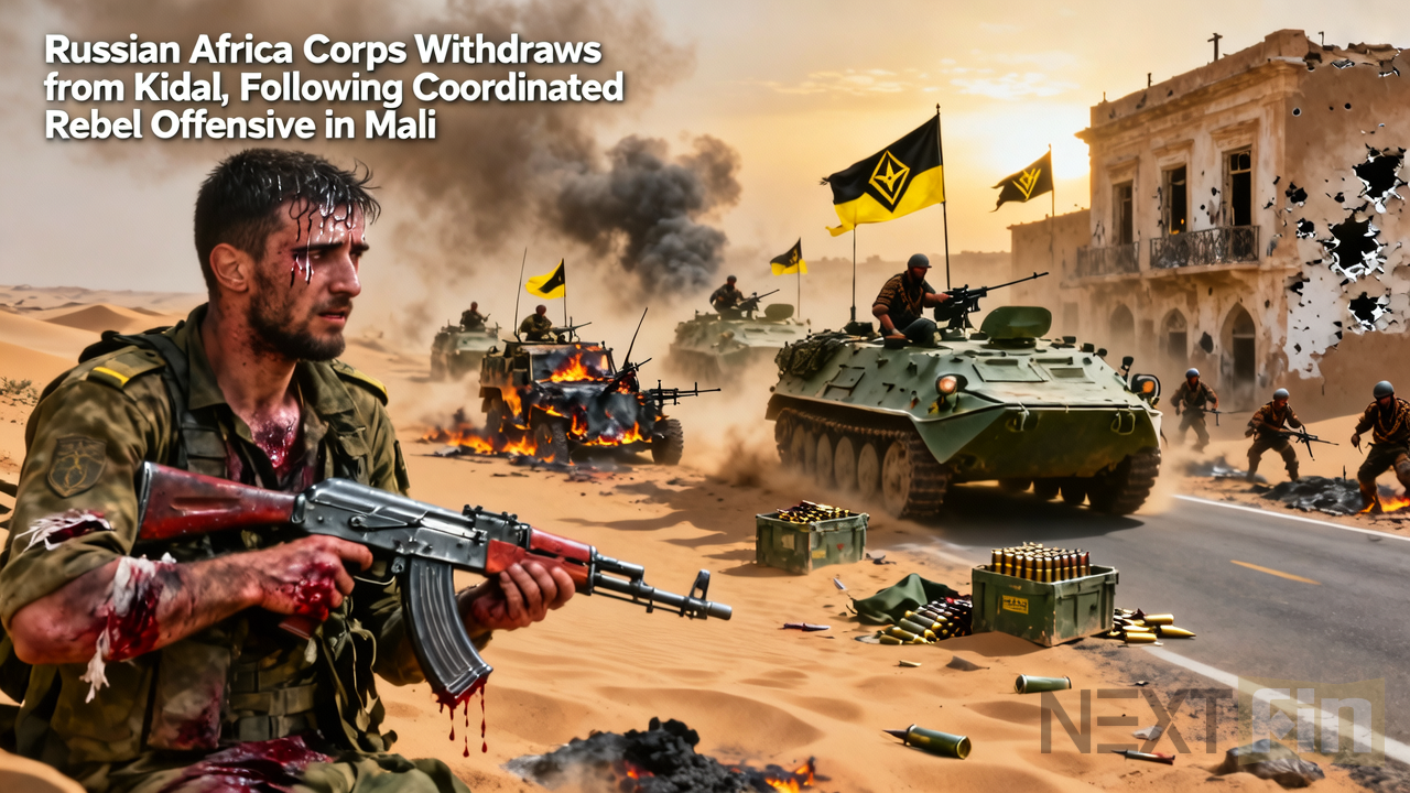 Russian Africa Corps Withdraws from Kidal Following Coordinated Rebel Offensive in Mali