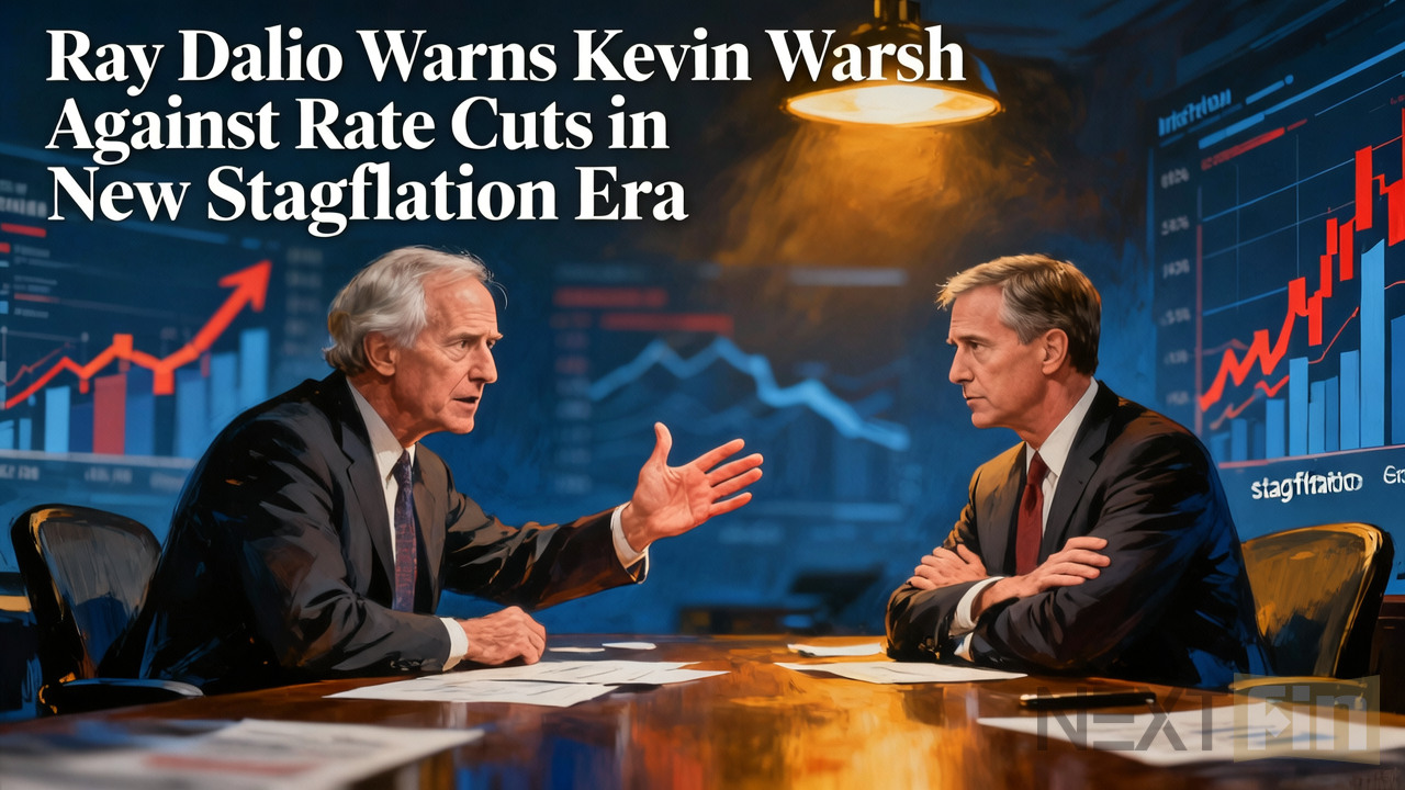 Ray Dalio Warns Kevin Warsh Against Rate Cuts in New Stagflation Era
