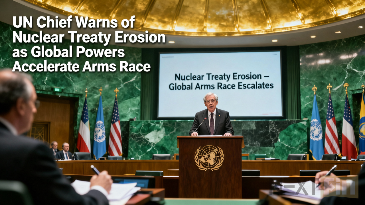 UN Chief Warns of Nuclear Treaty Erosion as Global Powers Accelerate Arms Race