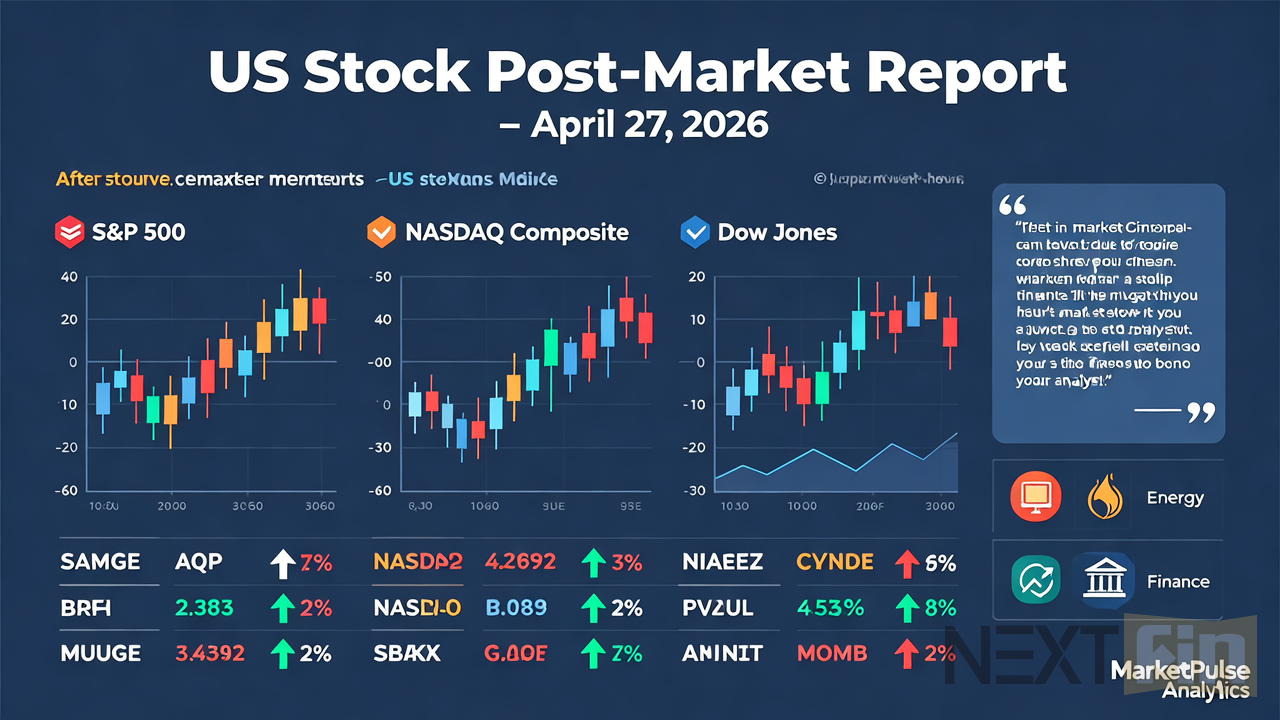 US Stock Post-Market Report - April 27, 2026