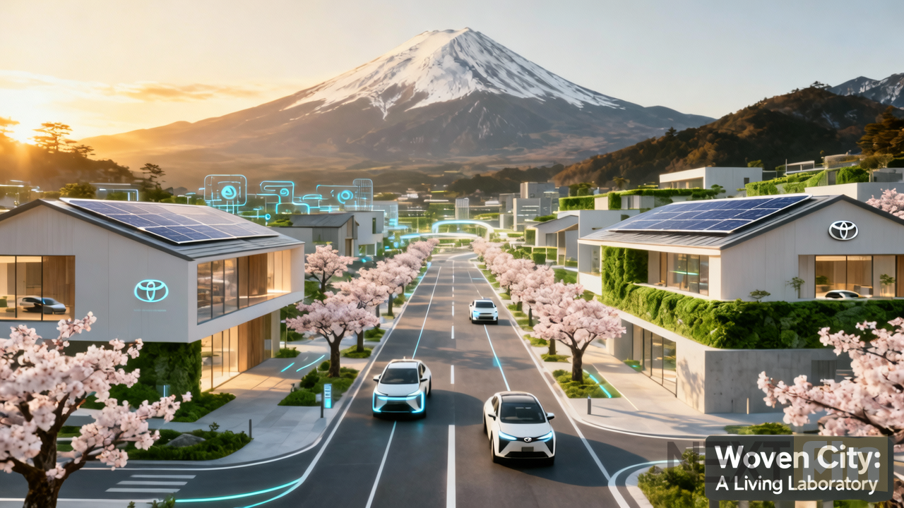Toyota’s Woven City Moves from Blueprint to Living Laboratory at Mount Fuji