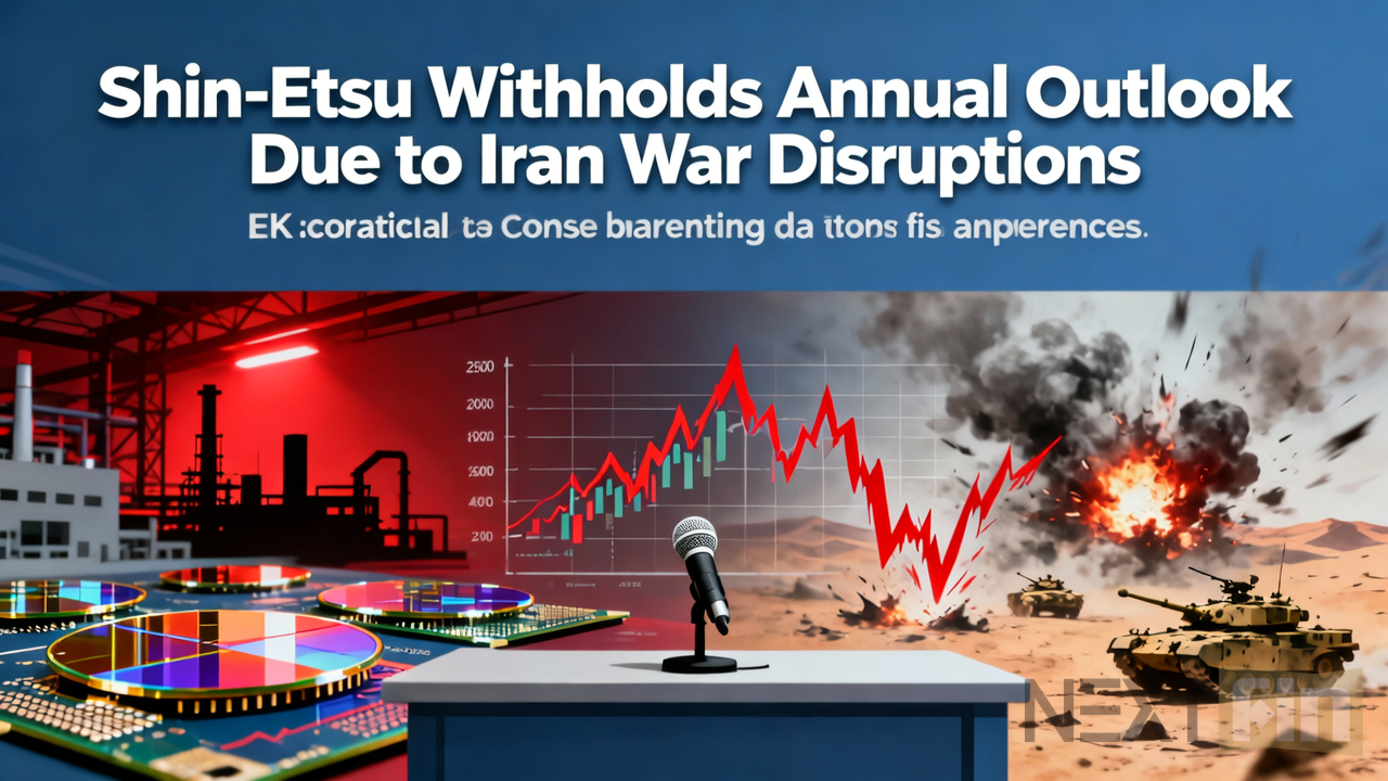 Shin-Etsu Withholds Annual Outlook Due to Iran War Disruptions