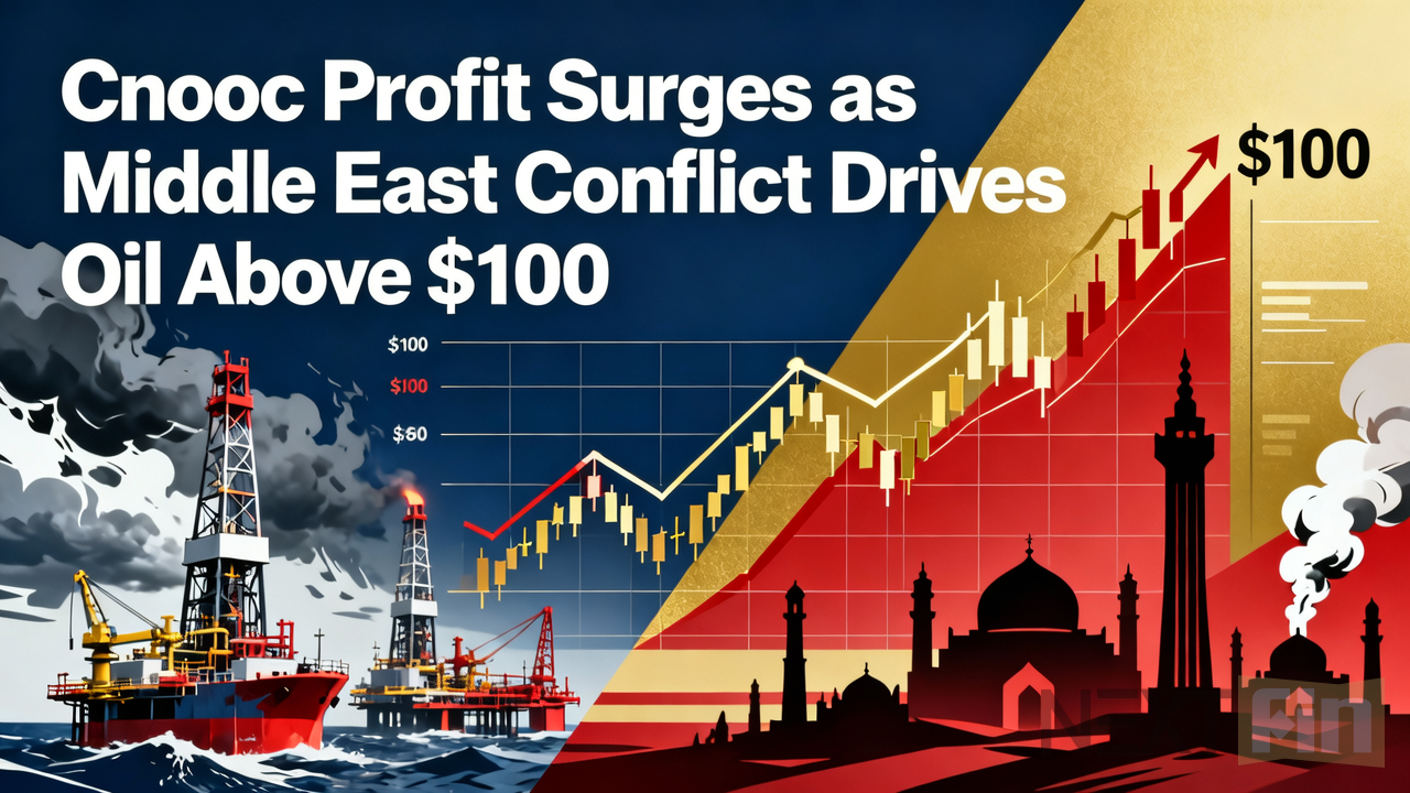 Cnooc Profit Surges as Middle East Conflict Drives Oil Above $100