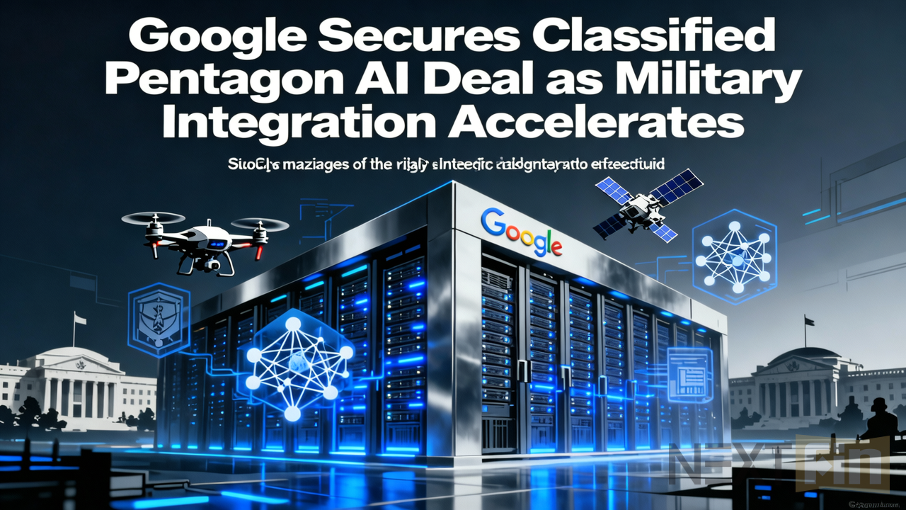 Google Secures Classified Pentagon AI Deal as Military Integration Accelerates