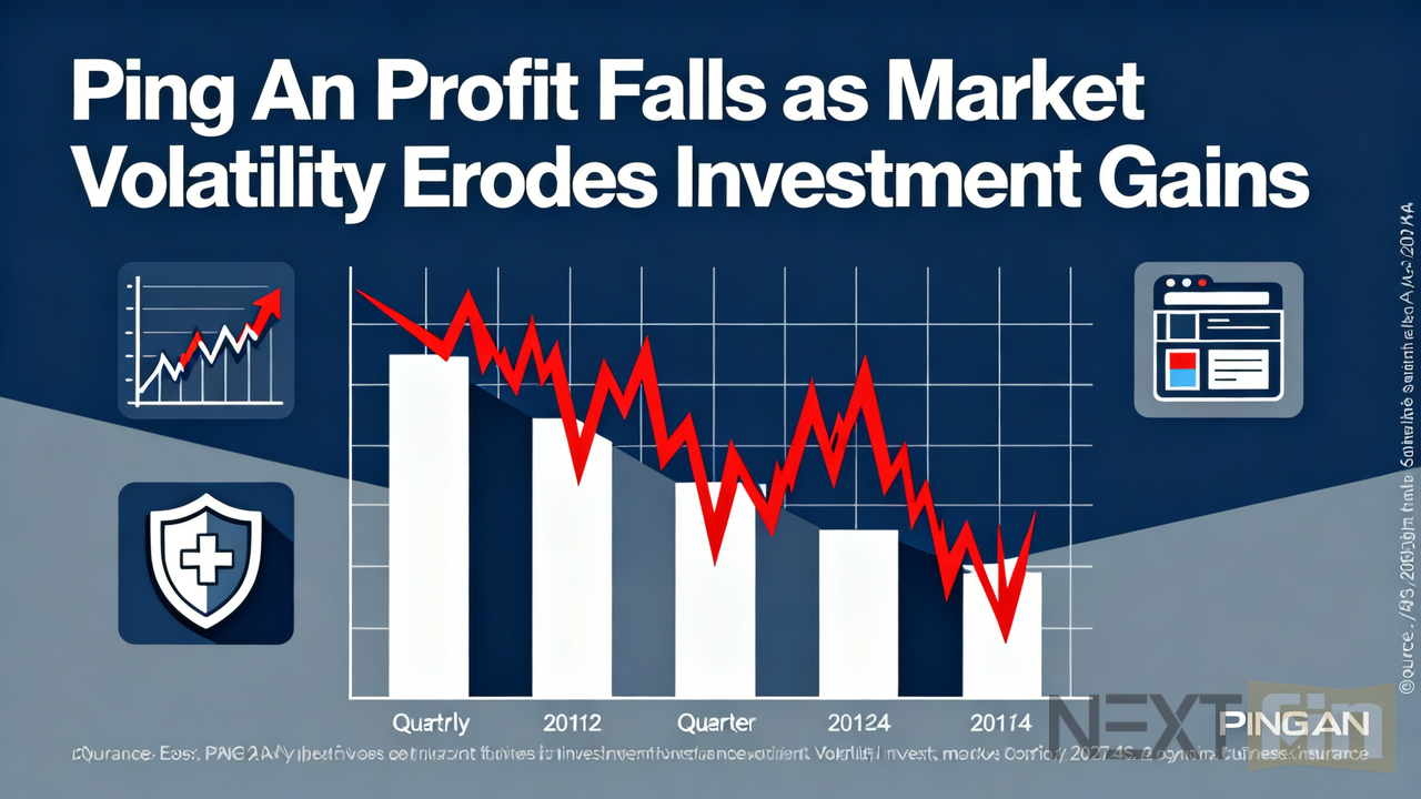Ping An Profit Falls as Market Volatility Erodes Investment Gains