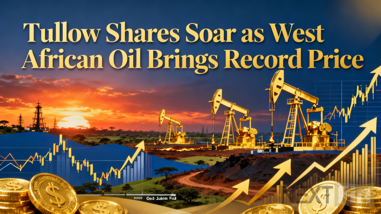 Tullow Shares Soar as West African Oil Brings Record Price