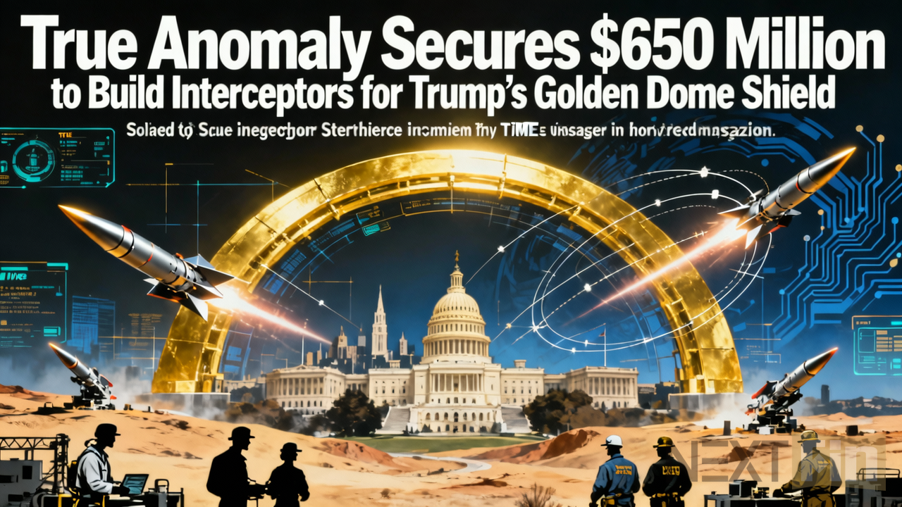 True Anomaly Secures $650 Million to Build Interceptors for Trump’s Golden Dome Shield