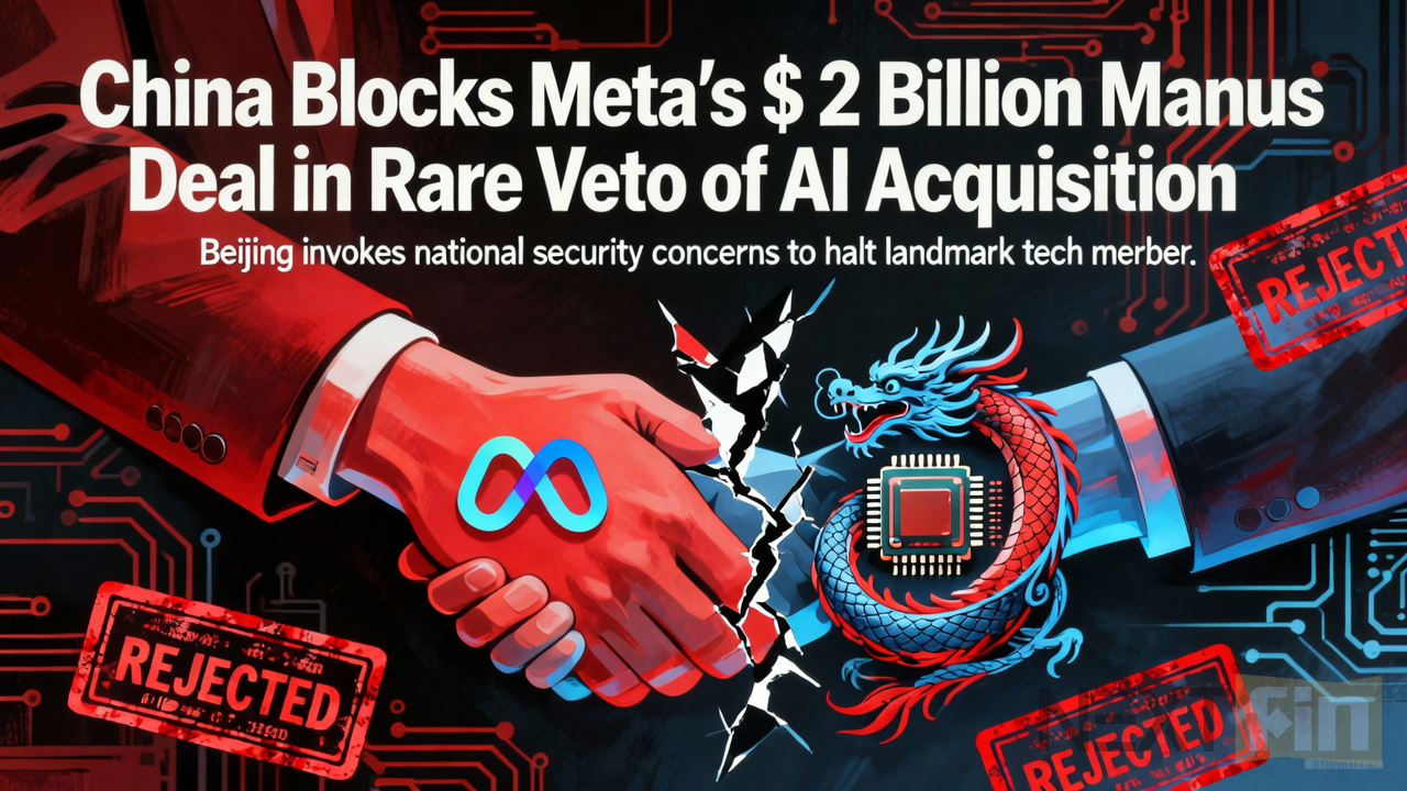 China Blocks Meta’s $2 Billion Manus Deal in Rare Veto of AI Acquisition