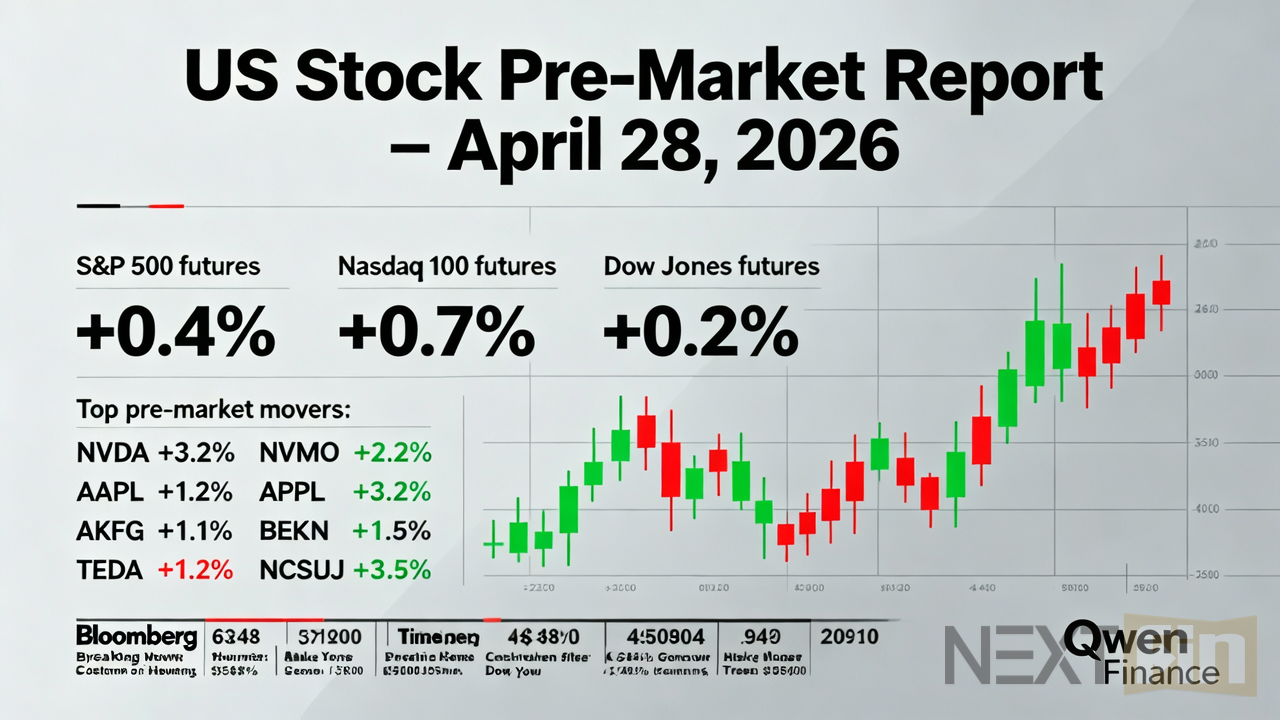 US Stock Pre-Market Report - April 28, 2026