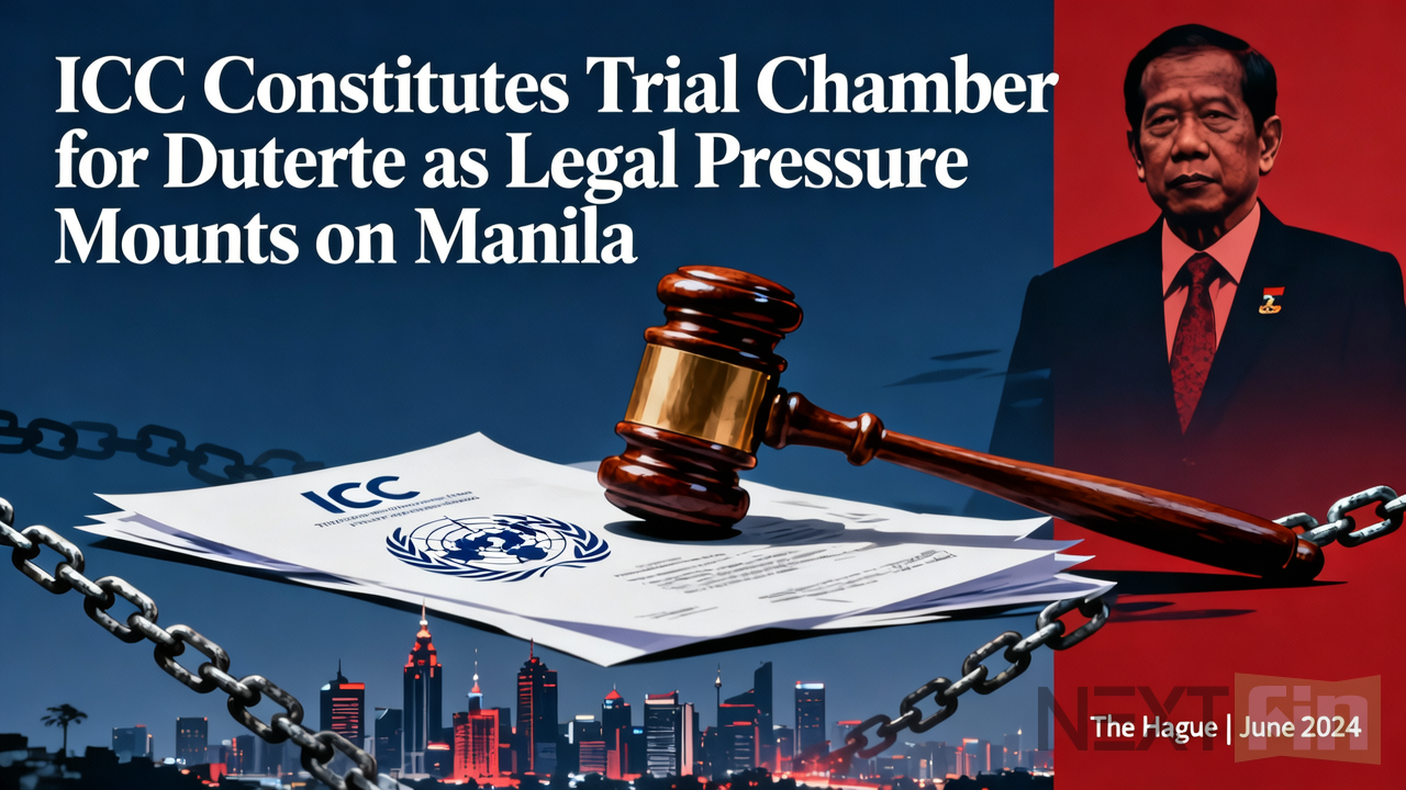 ICC Constitutes Trial Chamber for Duterte as Legal Pressure Mounts on Manila