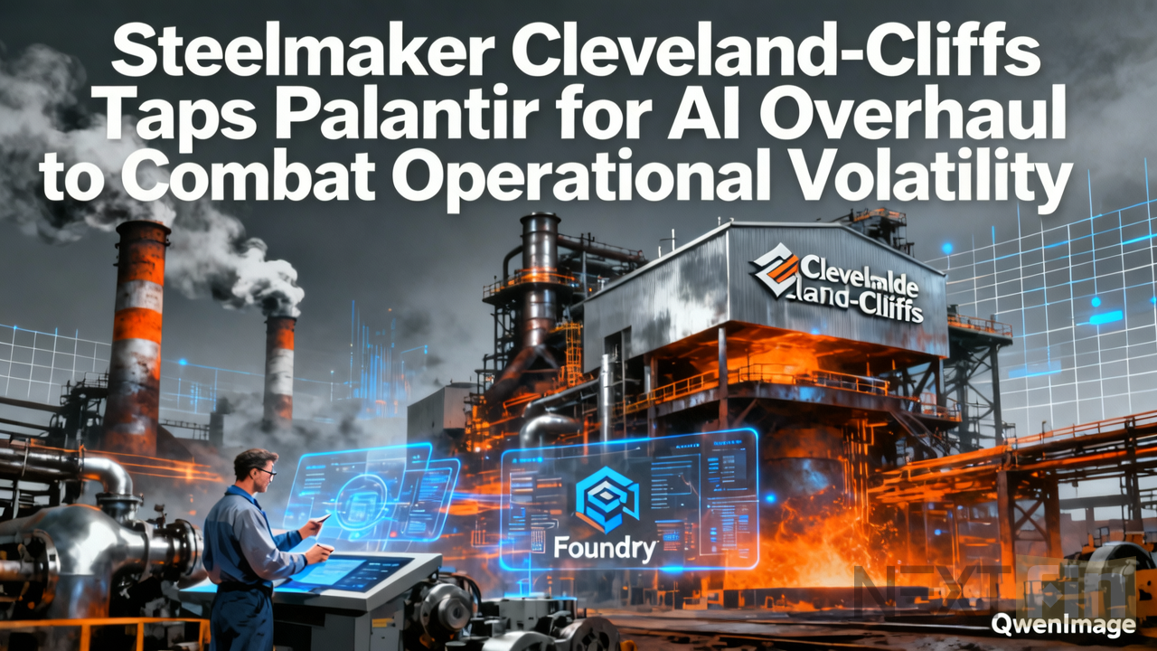 Steelmaker Cleveland-Cliffs Taps Palantir for AI Overhaul to Combat Operational Volatility
