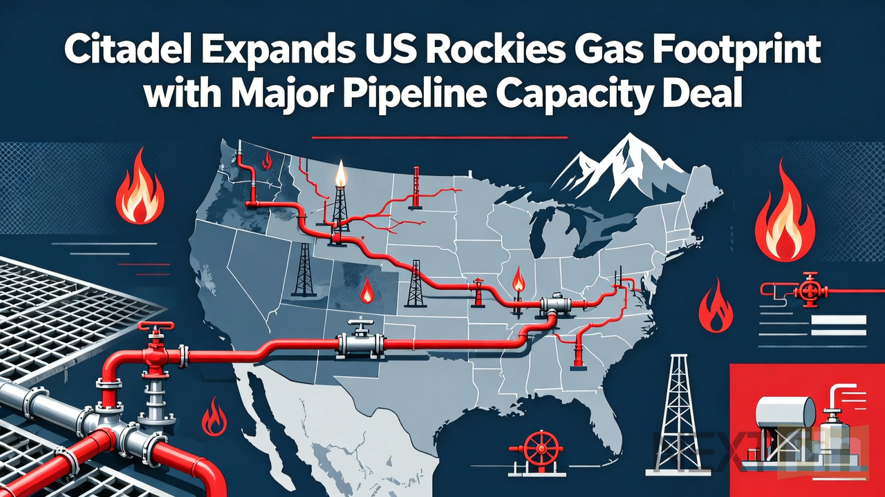 Citadel Expands US Rockies Gas Footprint with Major Pipeline Capacity Deal
