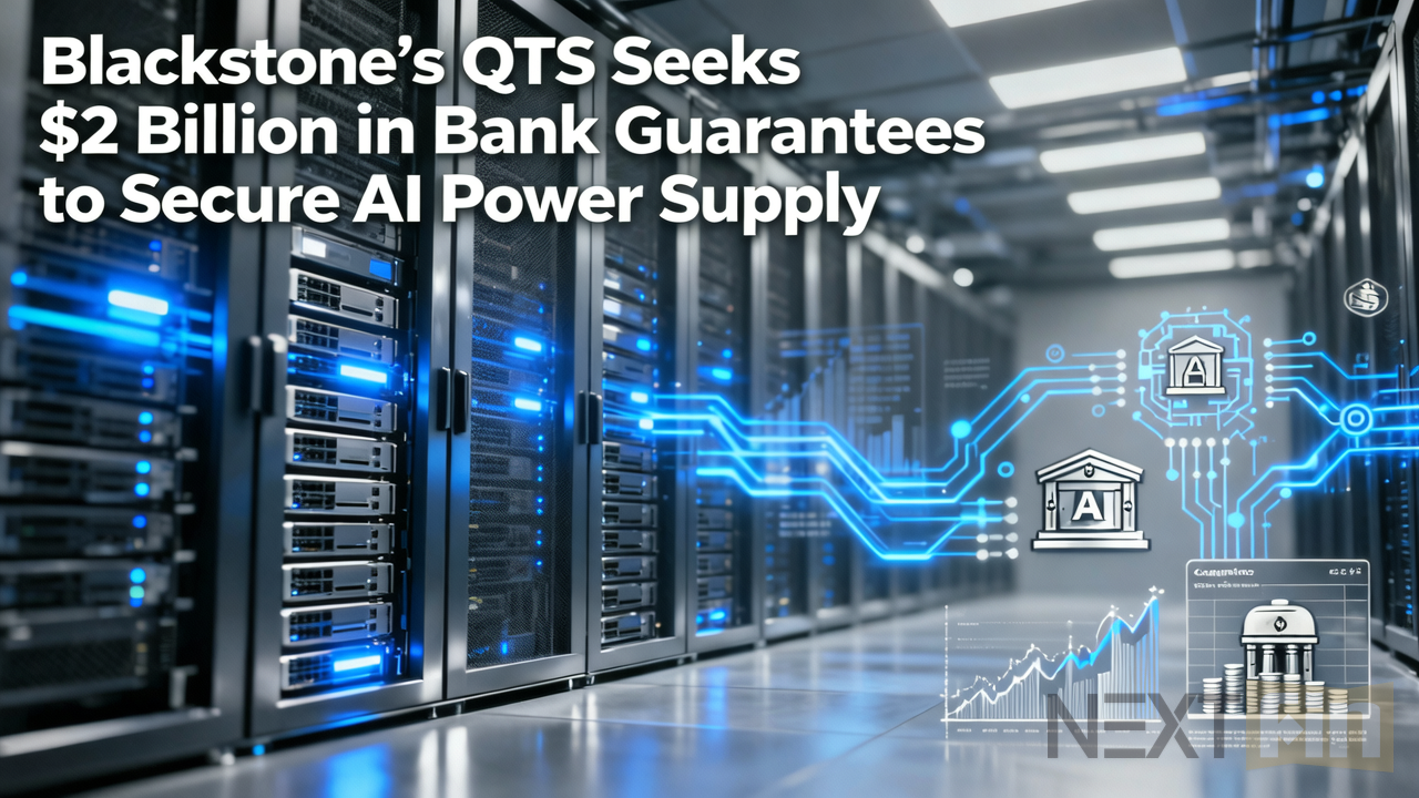Blackstone’s QTS Seeks $2 Billion in Bank Guarantees to Secure AI Power Supply
