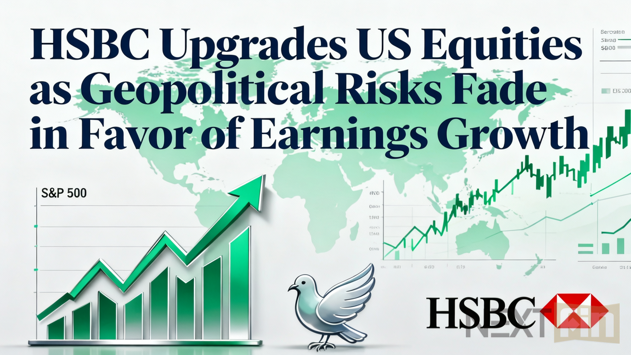HSBC Upgrades US Equities as Geopolitical Risks Fade in Favor of Earnings Growth