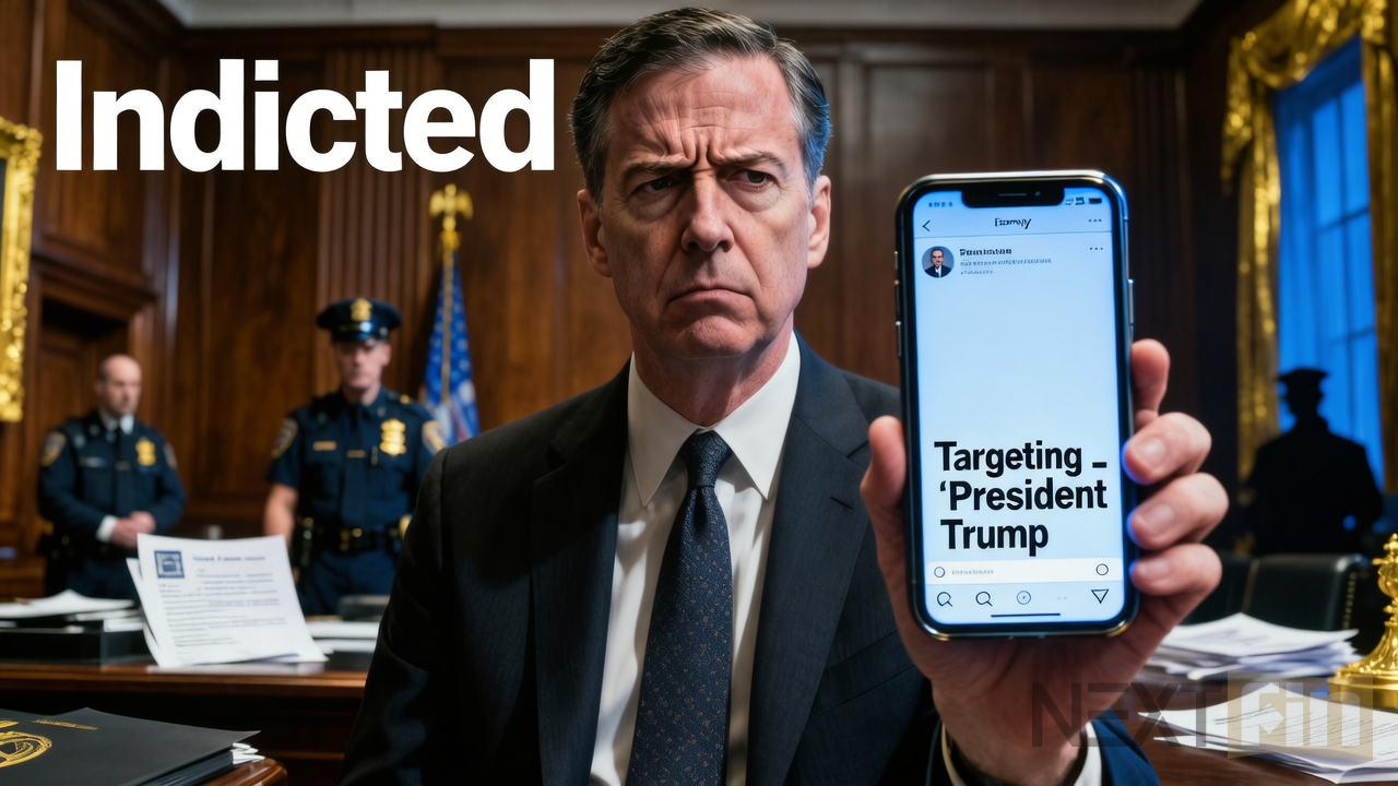 Ex-FBI Director James Comey Indicted Over Cryptic Social Media Post Targeting U.S. President Trump