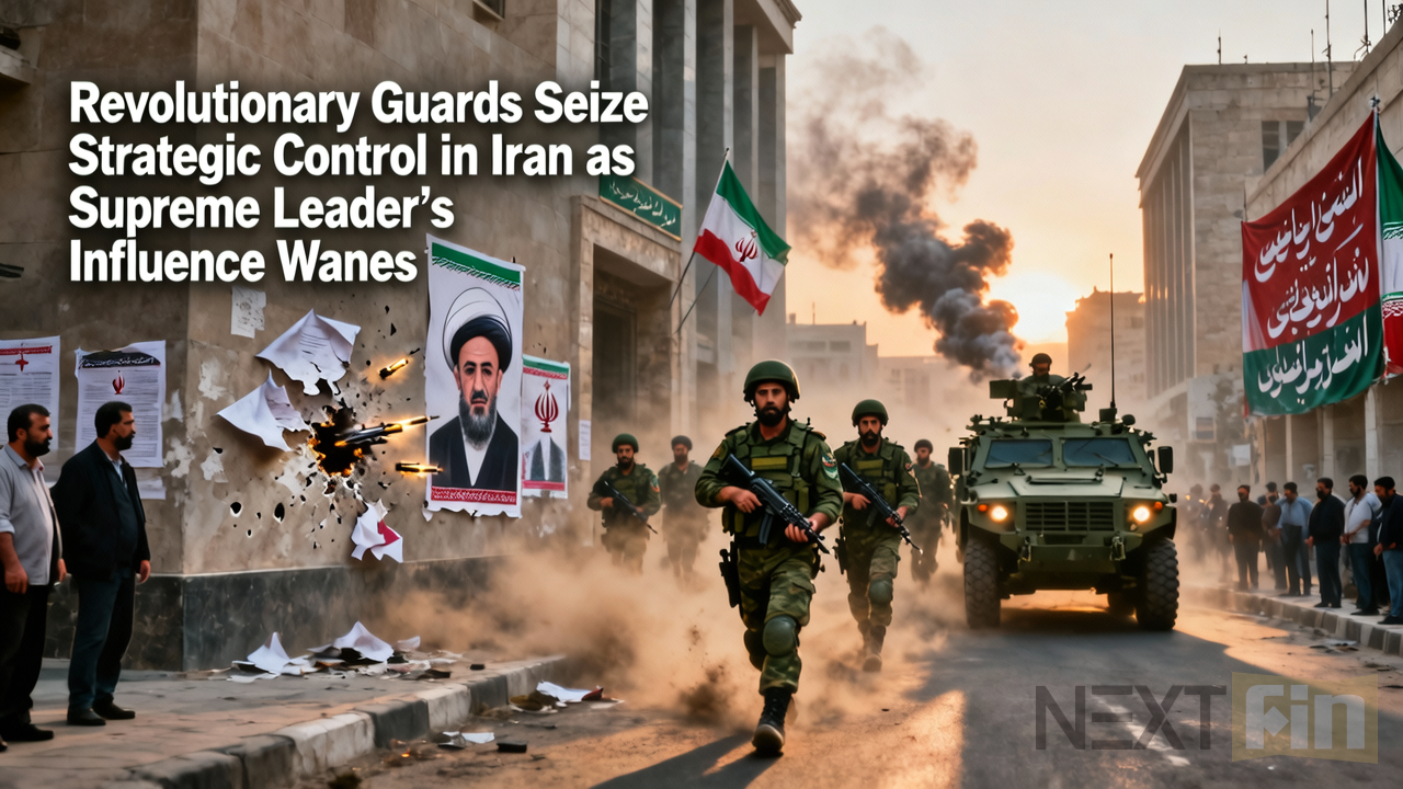 Revolutionary Guards Seize Strategic Control in Iran as Supreme Leader’s Influence Wanes