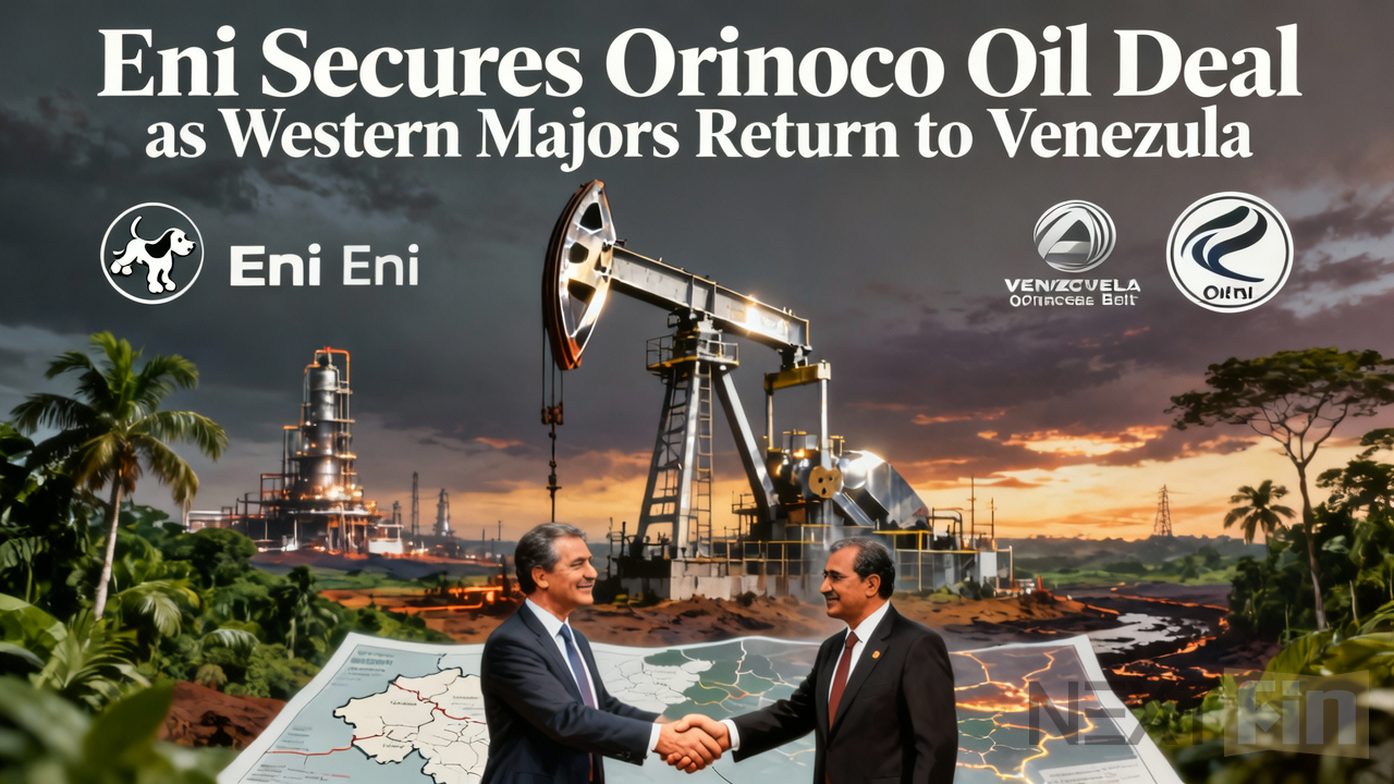 Eni Secures Orinoco Oil Deal as Western Majors Return to Venezuela