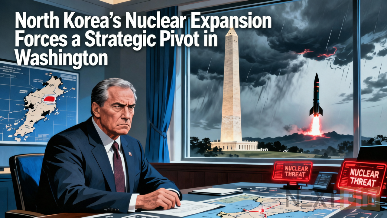 North Korea’s Nuclear Expansion Forces a Strategic Pivot in Washington