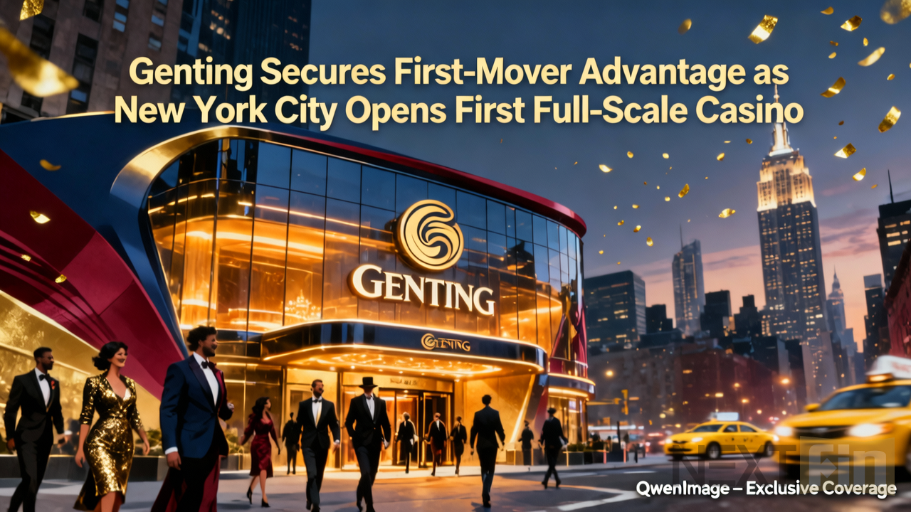 Genting Secures First-Mover Advantage as New York City Opens First Full-Scale Casino