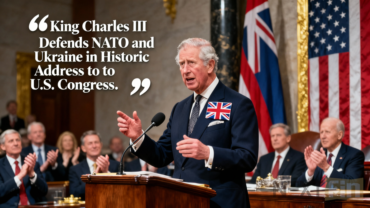 King Charles III Defends NATO and Ukraine in Historic Address to U.S. Congress