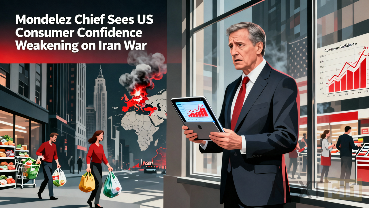 Mondelez Chief Sees US Consumer Confidence Weakening on Iran War
