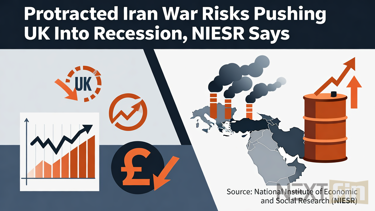 Protracted Iran War Risks Pushing UK Into Recession, NIESR Says