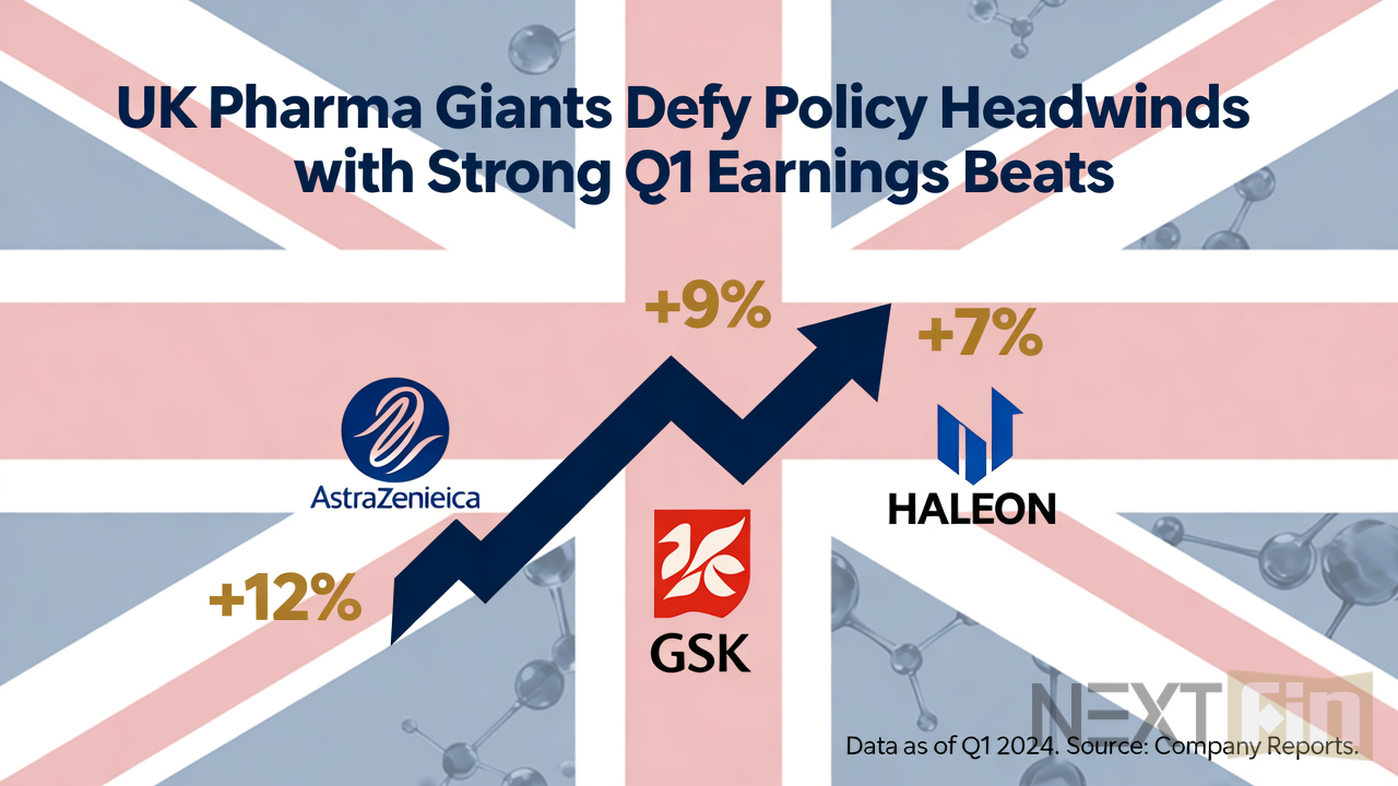 UK Pharma Giants Defy Policy Headwinds with Strong Q1 Earnings Beats