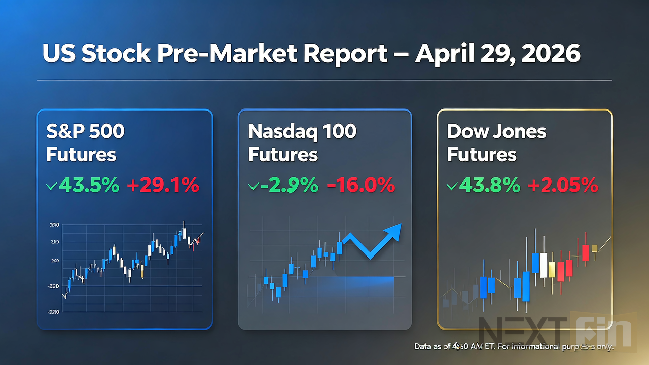US Stock Pre-Market Report - April 29, 2026