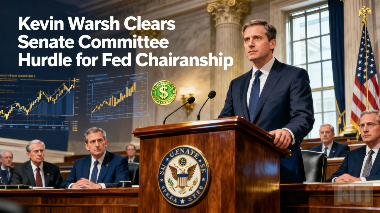 Kevin Warsh Clears Senate Committee Hurdle for Fed Chairmanship
