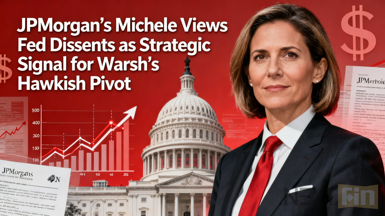 JPMorgan’s Michele Views Fed Dissents as Strategic Signal for Warsh’s Hawkish Pivot