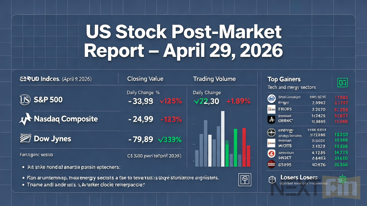 US Stock Post-Market Report - April 29, 2026