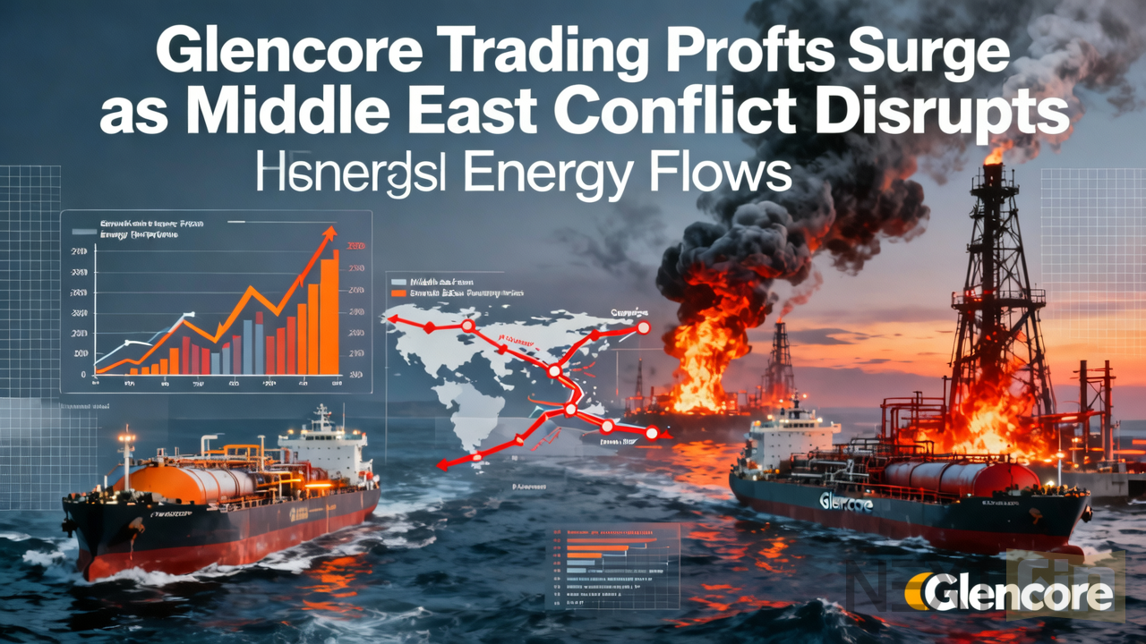 Glencore Trading Profits Surge as Middle East Conflict Disrupts Energy Flows