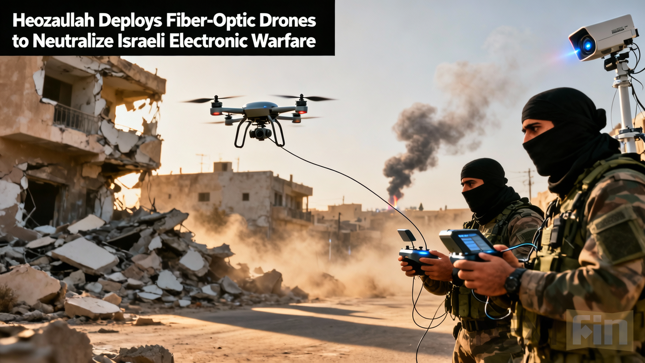 Hezbollah Deploys Fiber-Optic Drones to Neutralize Israeli Electronic Warfare