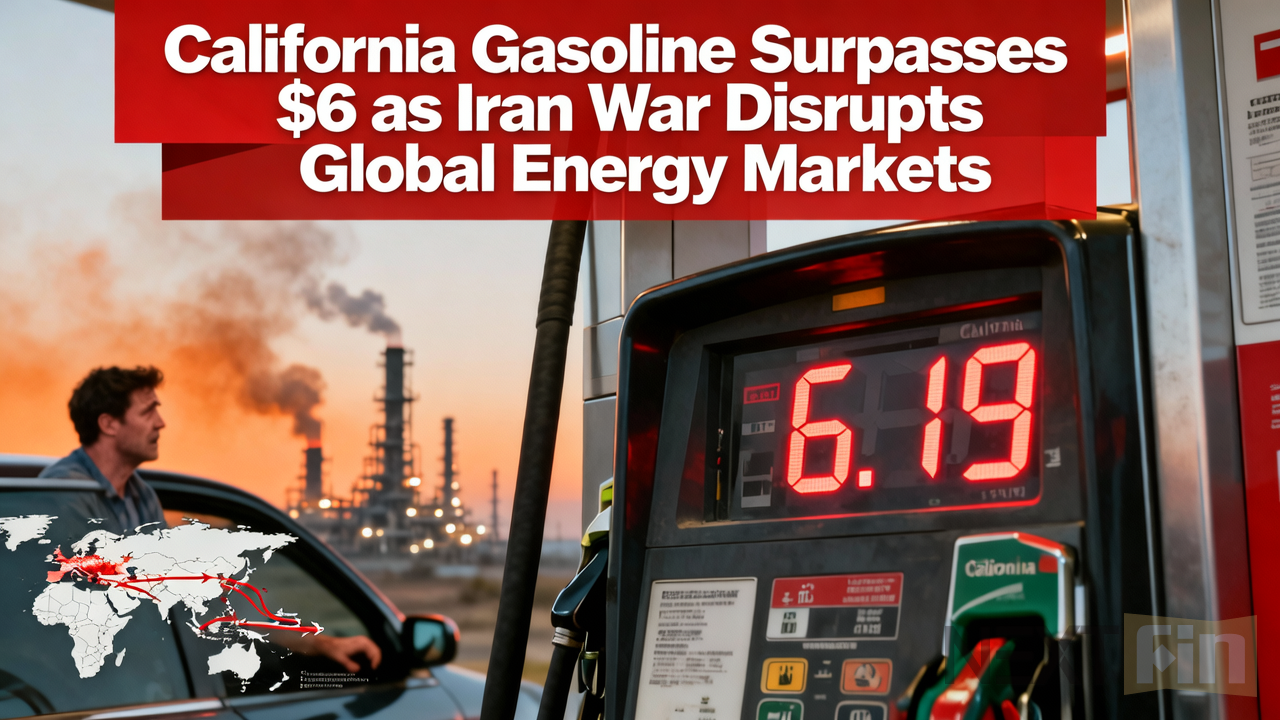 California Gasoline Surpasses $6 as Iran War Disrupts Global Energy Markets