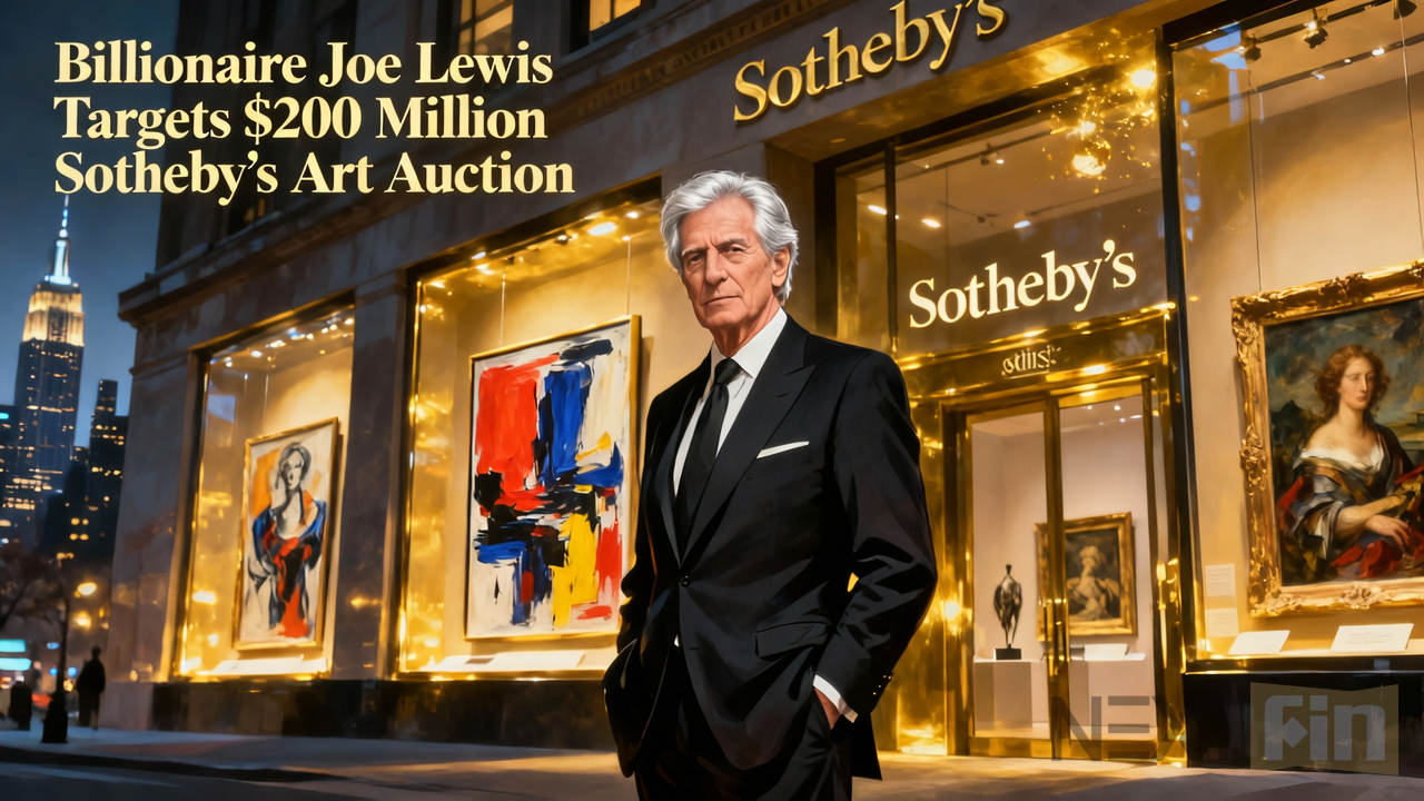 Billionaire Joe Lewis Targets $200 Million Sotheby’s Art Auction