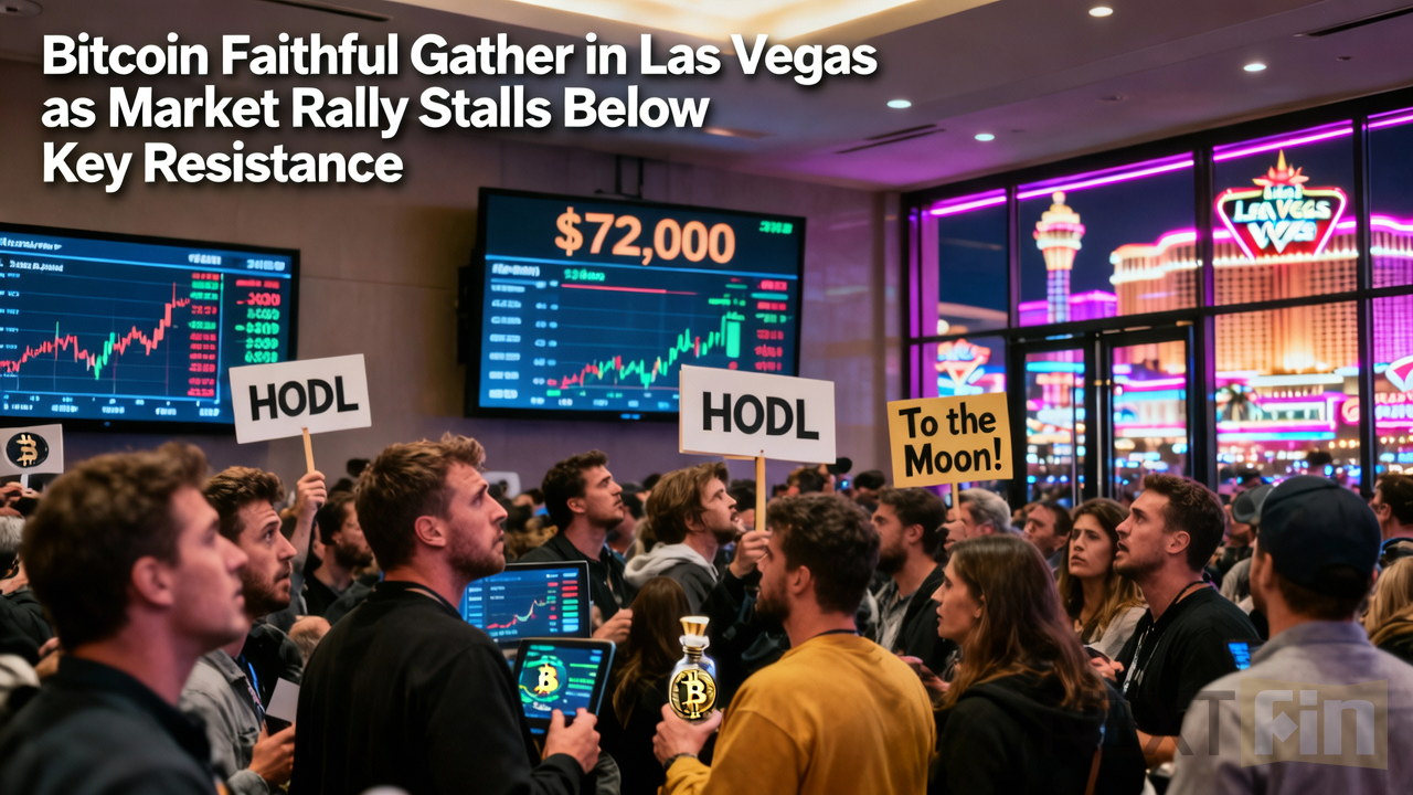 Bitcoin Faithful Gather in Las Vegas as Market Rally Stalls Below Key Resistance