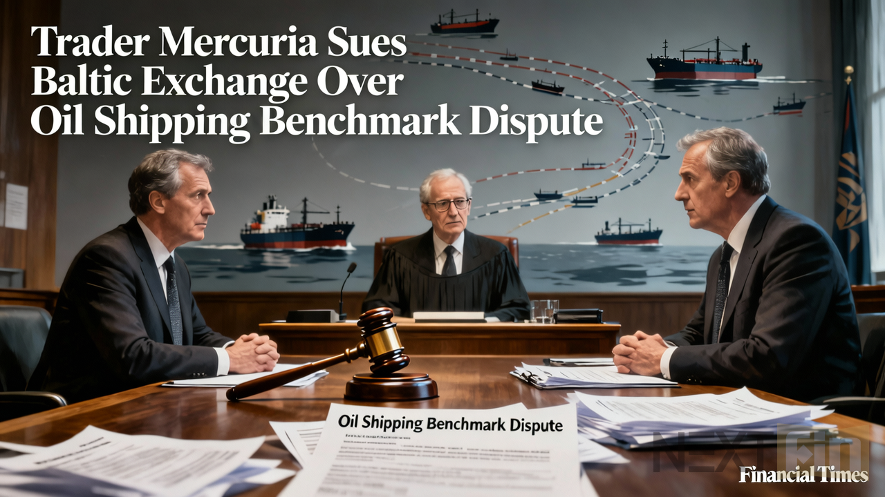 Trader Mercuria Sues Baltic Exchange Over Oil Shipping Benchmark