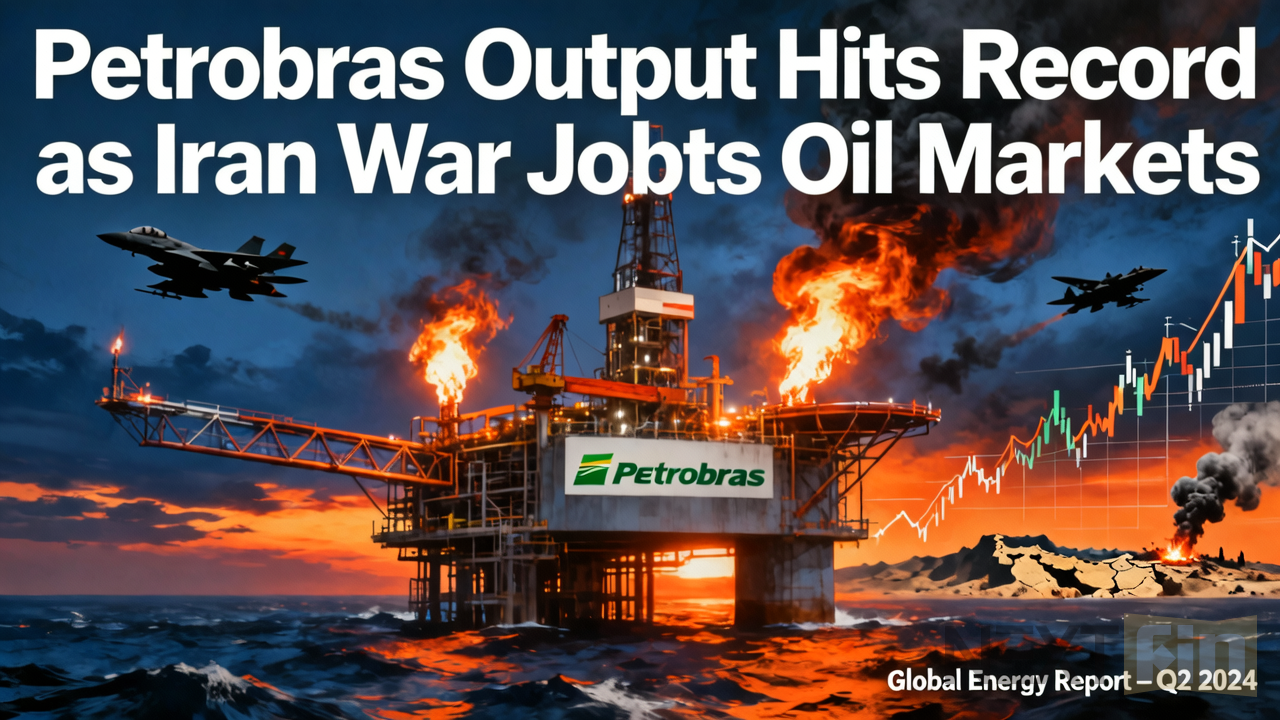 Petrobras Output Hits Record as Iran War Jolts Oil Markets