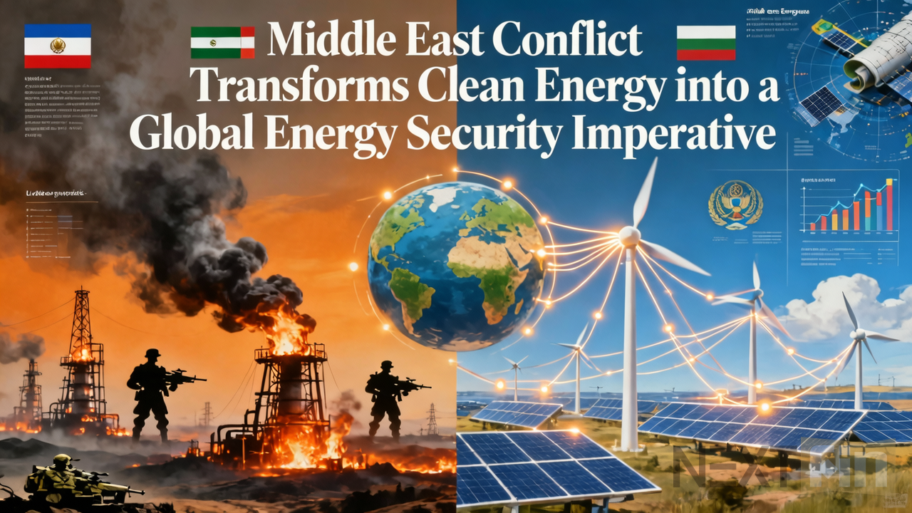 Middle East Conflict Transforms Clean Energy into a Global Security Imperative