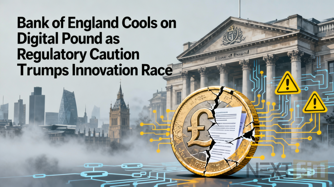 Bank of England Cools on Digital Pound as Regulatory Caution Trumps Innovation Race