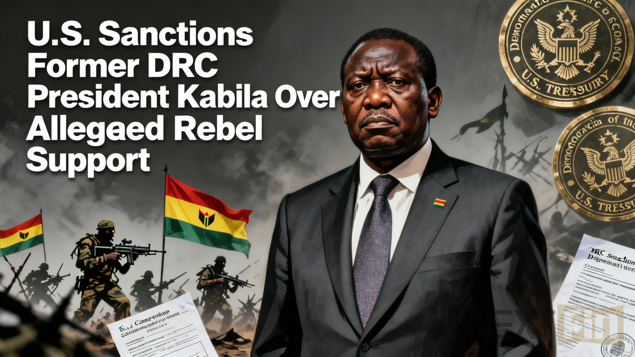 U.S. Sanctions Former DRC President Kabila Over Alleged Rebel Support