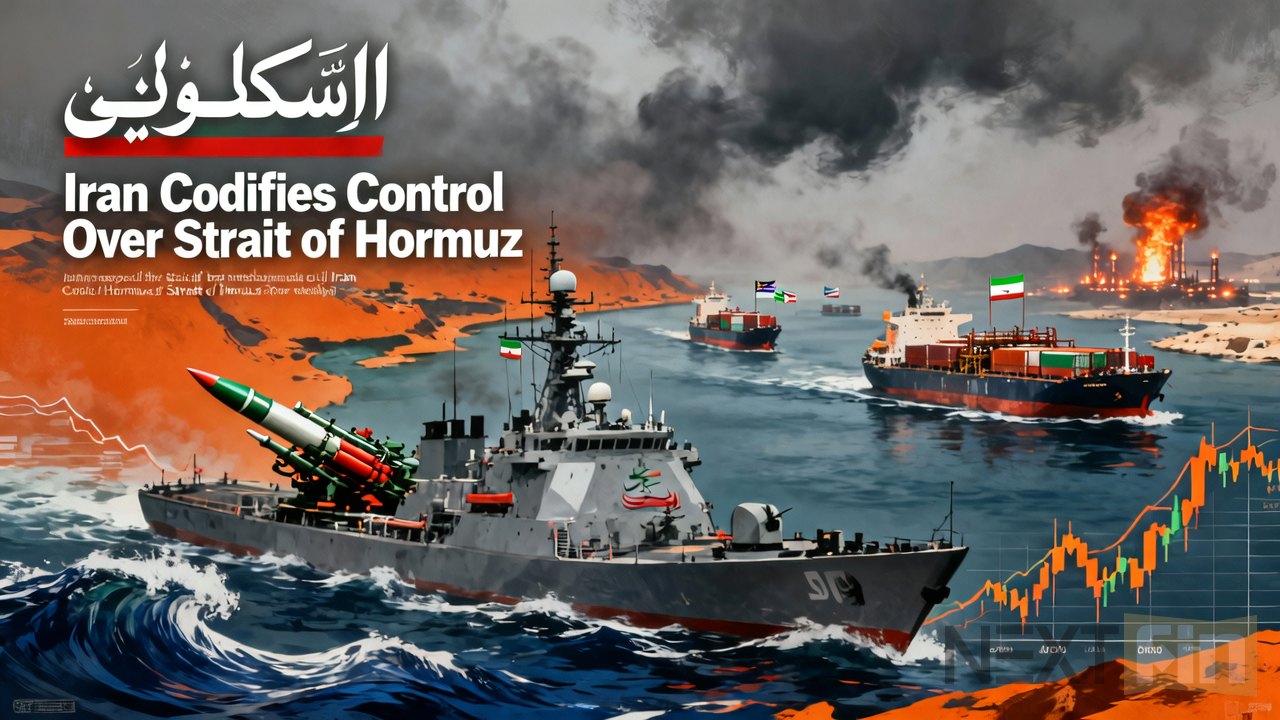 Iran Codifies Control Over Strait of Hormuz as Energy Markets Brace for Permanent Shift