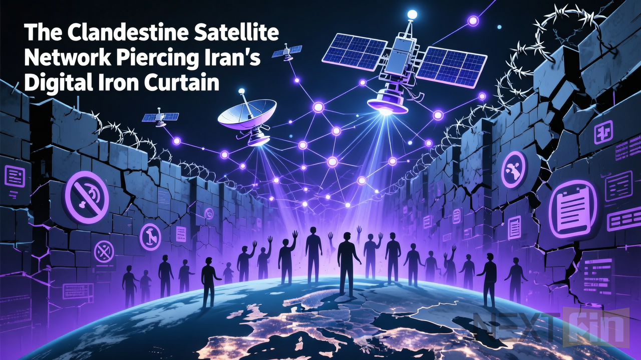 The Clandestine Satellite Network Piercing Iran’s Digital Iron Curtain