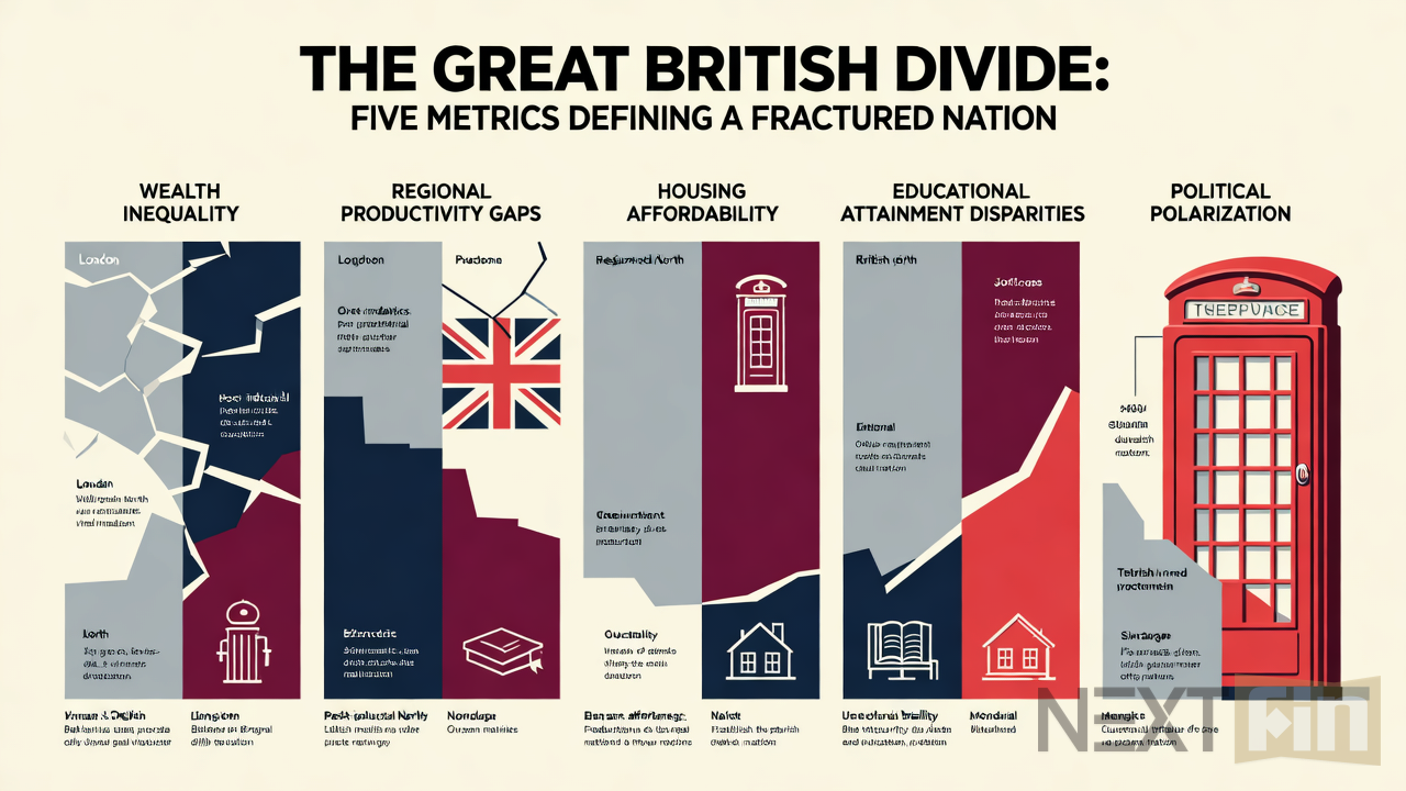 The Great British Divide: Five Metrics Defining a Fractured Nation