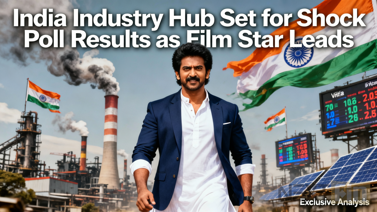 India Industry Hub Set for Shock Poll Results as Film Star Leads