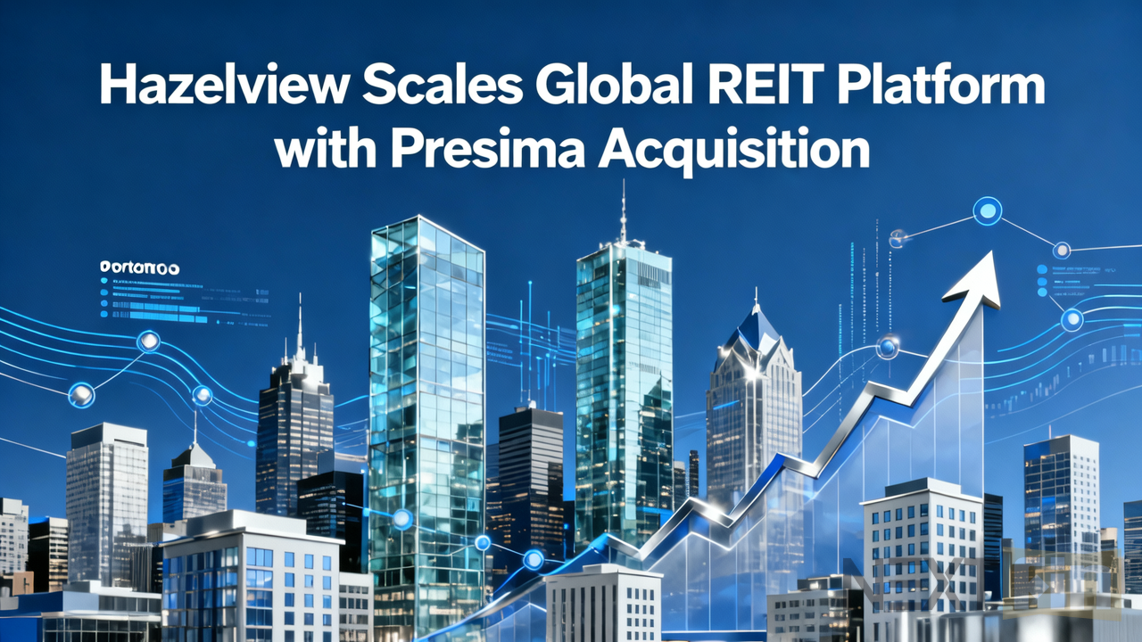 Hazelview Scales Global REIT Platform with Presima Acquisition